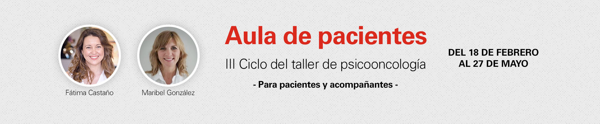 Aula de pacientes: ¿Cómo mejorar el vínculo en pareja?