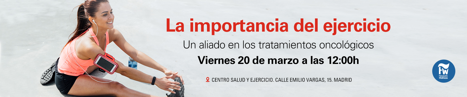 Charla Fisioespaña: “La importancia del ejercicio: un aliado en los tratamientos oncológicos”