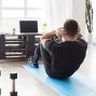 entrenamiento en casa con intensidad. 