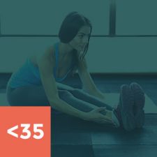 Empezar a moverme. Mujer menor de 35. 