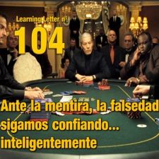 Confía ante la falsedad. 
