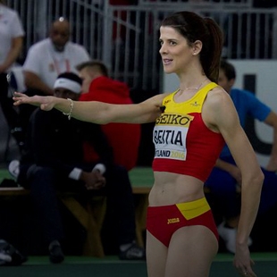 Las claves de la técnica de salto de Ruth Beitia. 